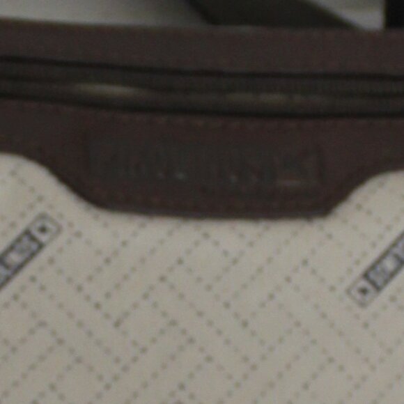 Pikolinos brown MNA 161  leather cotton lining  shoulder bag 10"x10.5" unisex - Picture 9 of 9